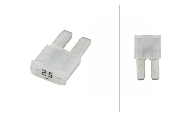 Sikring Micro2 grå 25A Hella 