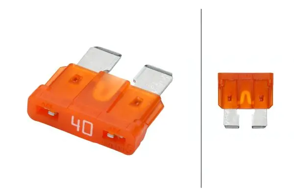 Sikring flat ATO 40A Orange Hella 