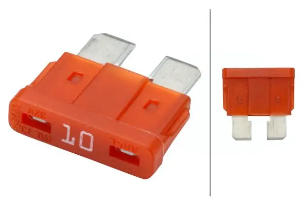 FLAT FUSE INSERT 10A WITH LED        8JS Hella 