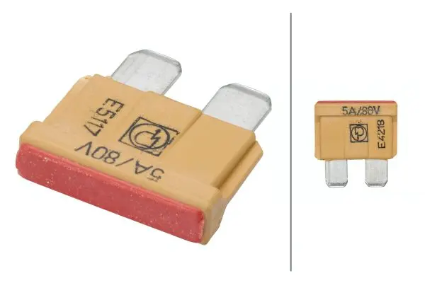 FKS Bladsikring opp til 80V. 5A Beige Hella 