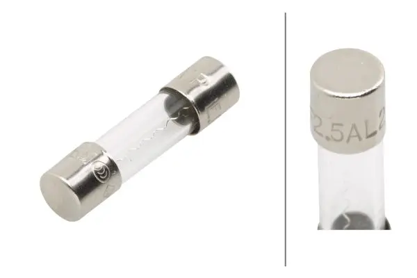 Glassikring 2.5A 5x20mm Hella 