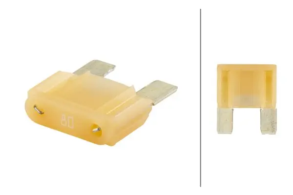 D154 1st Maxi sikring 80A Hvit Pro-Fit Hella 