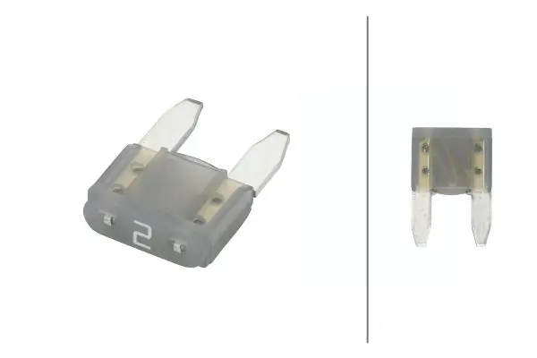 Mini sikring 2A Grå Hella 
