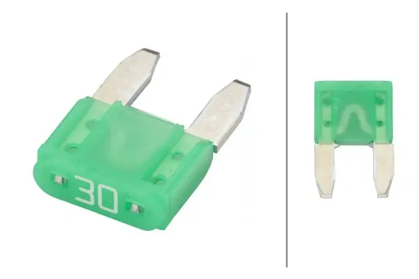 D35 5 st Minisikring 30 A Grønn Pro-fit Hella 