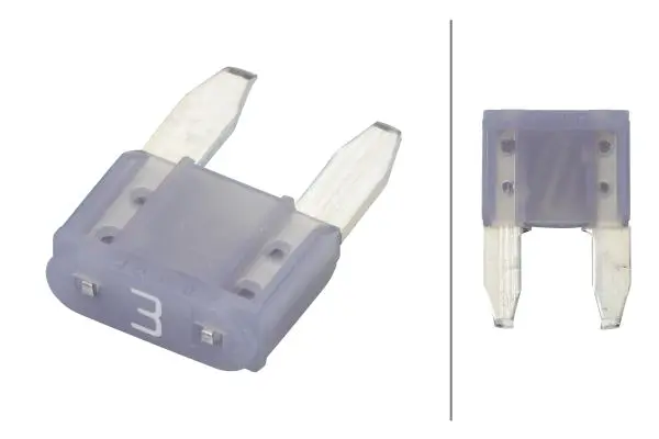 D135 5 st Minisikring 3 A Lilla Pro-fit Hella 