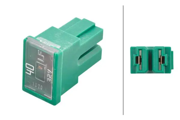 D102 PAL-sikring 40A  Grønn Pro-fit Hella 