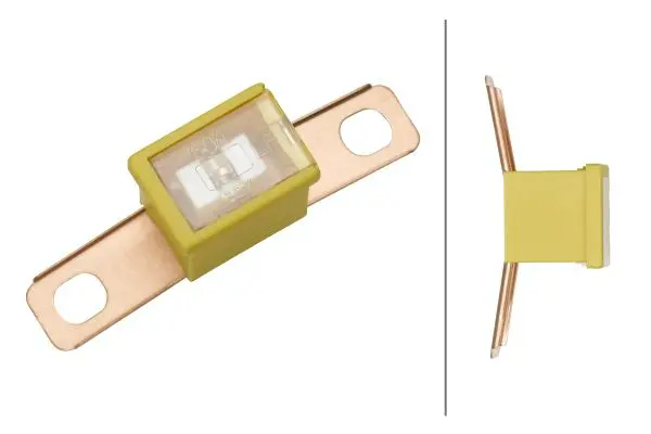D119 PAL -sikring 60A Gul Pro-Fit Hella 