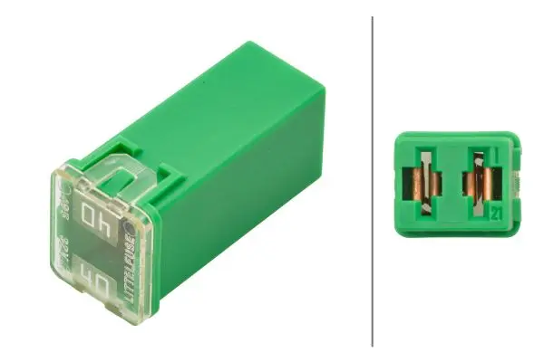 D125 Kasett sikring 40A Grønn Pro-Fit Hella 