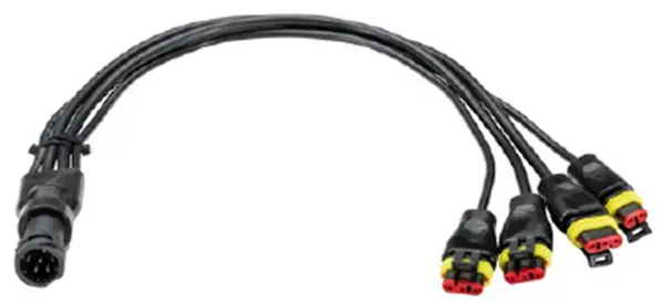 HARNESS GR A SL 7/2/3/3/3 DIN SS     8KA Hella 