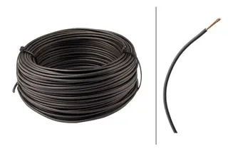 Kabel 1-leder svart 1.5mm² Hella (50M pris pr. meter)