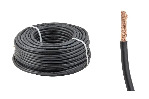 Batterikabel Svart 35mm2 Hella 