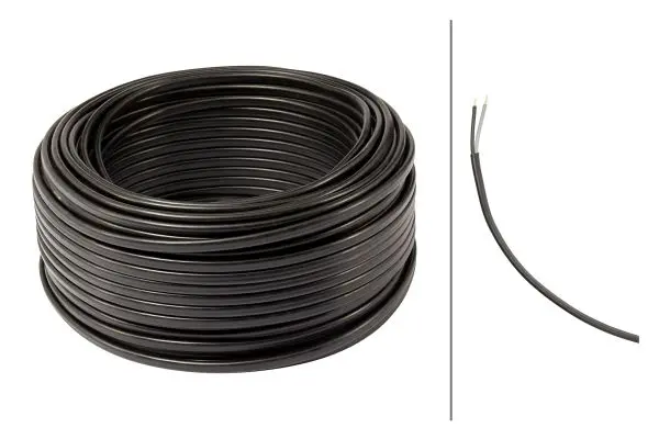 CABLE 2X1,5 BK 2X ISOLATED           8KL Hella 