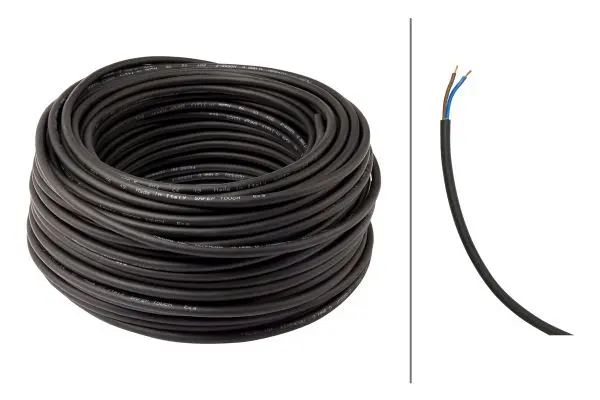 RUBBER HOSE CABLE 2X1,0              8KL Hella 