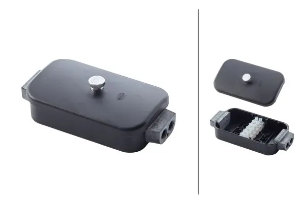 Koblingsboks 6 pol. m/skrutilkobling Hella 