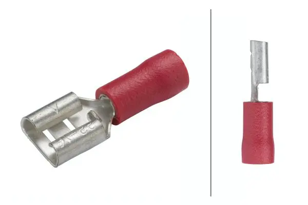 A03 15st A1507FL 6,3x0,8mm Rød Pro-Fit Hella 
