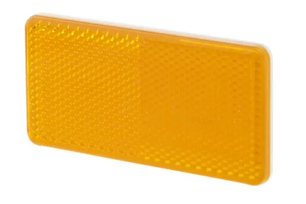 refleks gul selvklebende 94x44mm Hella 