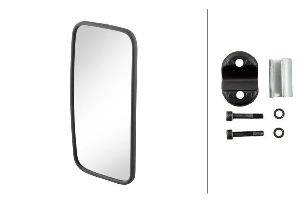 MIRROR SET TRUCK BLACK               8SB Hella 