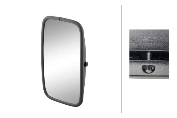 OUTSIDE MIRROR, TRUCK SW 12V         8SB Hella 
