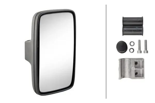 DRIVE MIRROR ELECTR. 12V HEATED      8SB Hella 