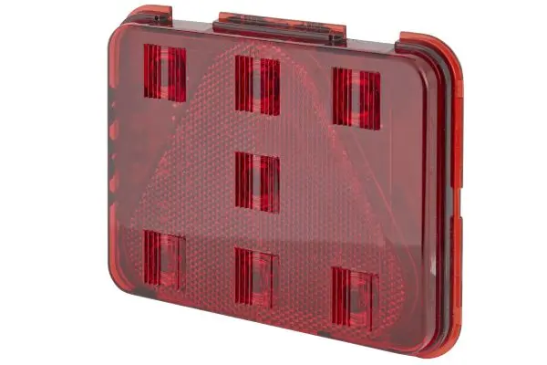 LED Modul Trekant refleks/bak/bremselys Hella 