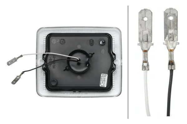 LED blinklys u/impuls innsats 12V Hella 