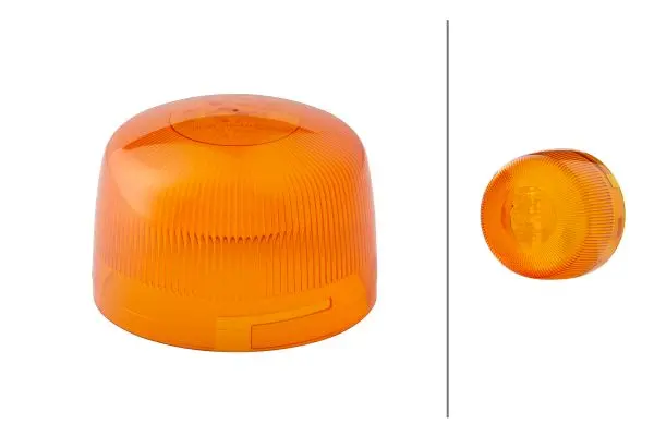 Glass til 2RL 010 979-011 Rotaled Gul Hella 