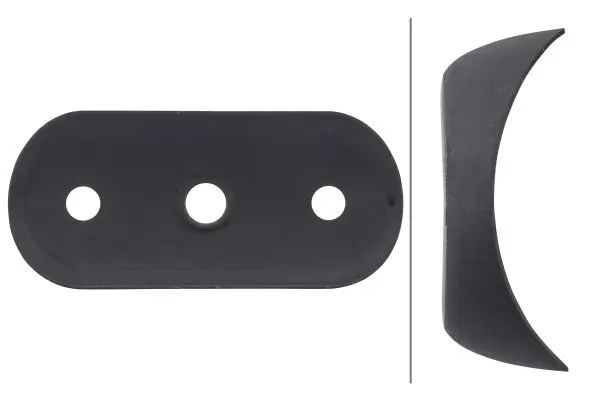 SPACER SEAL CURVED 1X2 FLUSH MOUNT   9GD Hella 