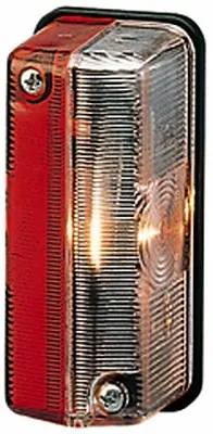 OUTLINE MARKER LAMP RED/WHITE        2XS Hella 