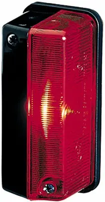 OUTLINE MARKER LAMP RED/BLACK        2XS Hella 
