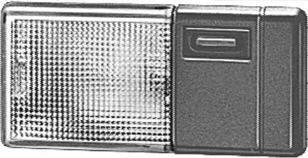 Lys interiør m/bryter/dørkont. 10W+21W Hella 
