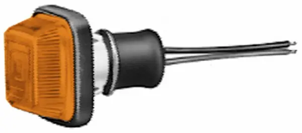 Lykt sett blinklys side m/pære/kabel Hella 