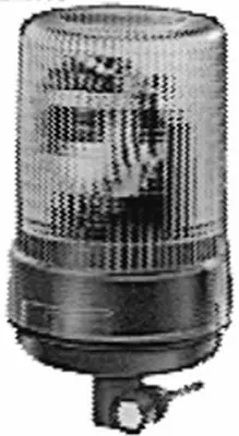 ROTATING LAMP H12V YELLOW MGS12      2RL Hella 