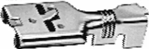 Kabelsko hylse 4.8mm 0.5-1qmm m/hake Hella 