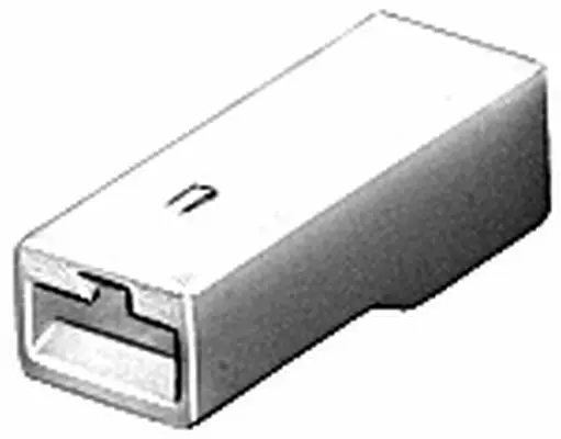 Plugghus, 1 pin Hella 