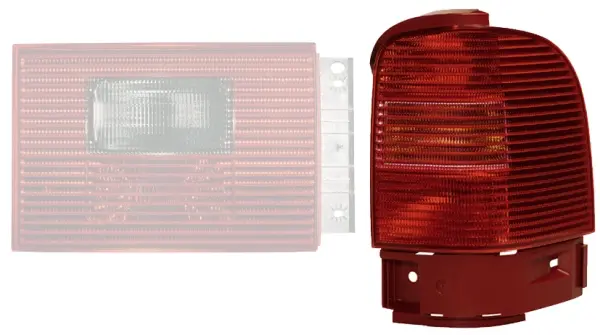 LIGHT LENS/HOUSING GR LEFT           9EL Hella 