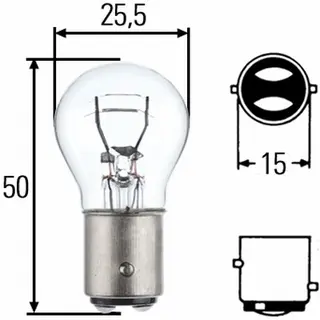 BULB ECE-R 37-P21/5W-12V       8GD Hella