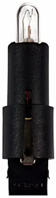BULB 12V 1,2W BG8-5,5D BLACK         8GA Hella 