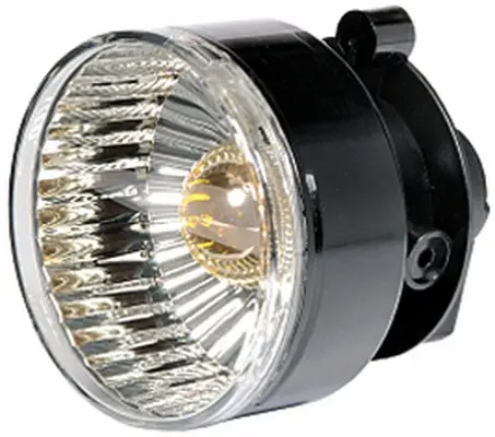 Ryggelykt klart glass m/pære 12V Hella 
