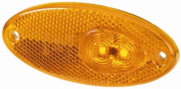 LED Sidemarkering Gul 24V Industri pk Hella 