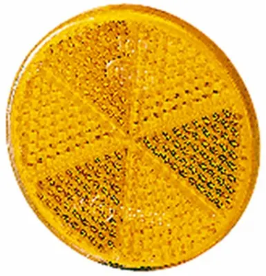 Rund Reflex gul 60mm Hella 