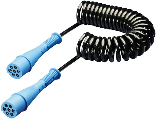 Spiralkabel 24V med 3,5m.kabel Hella 