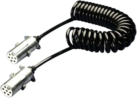 Spiralkabel 24V med 3,5m.kabel Hella 