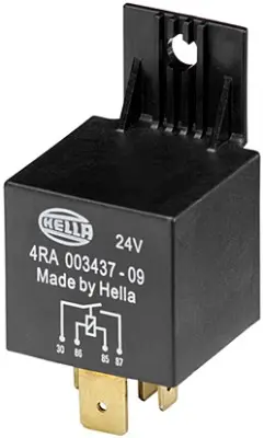 NORMALLY OPEN RELAY  24V             4RA Hella 