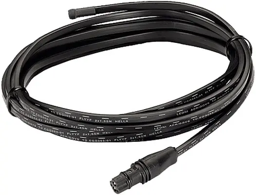 Flatkabel m/kontakt 6m Hella 