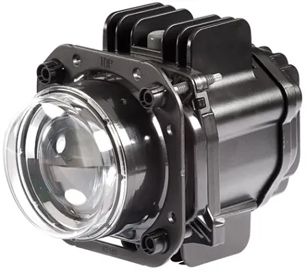 Mono-LED 90mm m/LED kontroll 24v Hella 