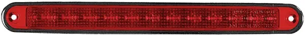 LAMP ZB CHMSL RED LENS MD12          2DA Hella 