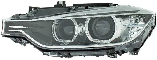 hovedlyskaster høyre xenon - BMW Hella 