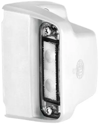 Nummerskiltlys LED 12/24V Hvit Hella 