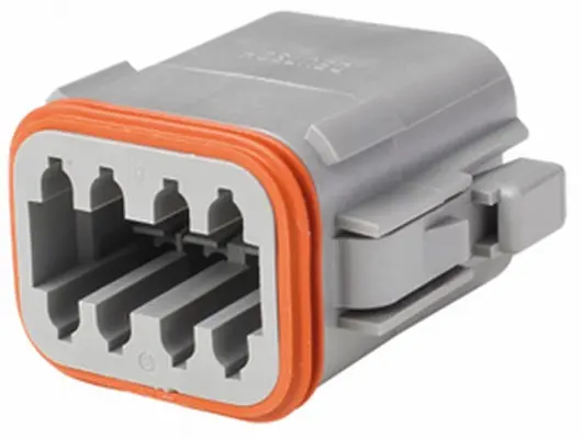 Deutsch-kontakt,8-polet.for plug.Kode A Hella 