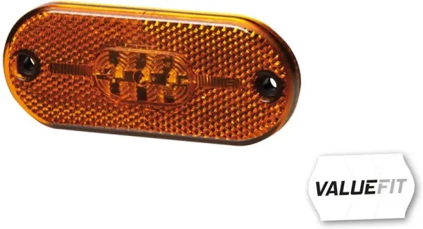 LED sidemarkeringslykt 24v Gul ValueFit Hella 